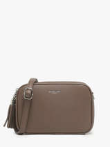 Cross Body Tas Grained Miniprix Beige grained HOWARD